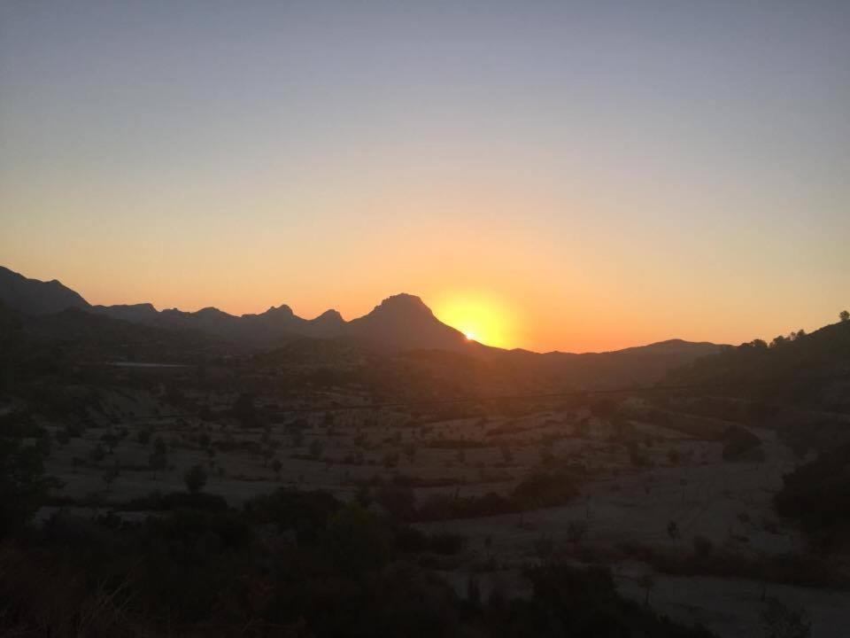 Finca Las Estrellas Relleu Dış mekan fotoğraf